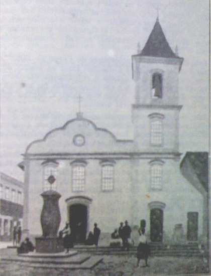Igreja da Misericórdia, demolida em 1888/Reprodução