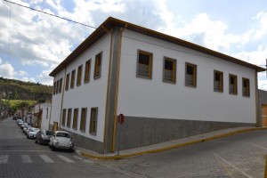 Prédio da nova biblioteca de São Luiz do Paraitinga