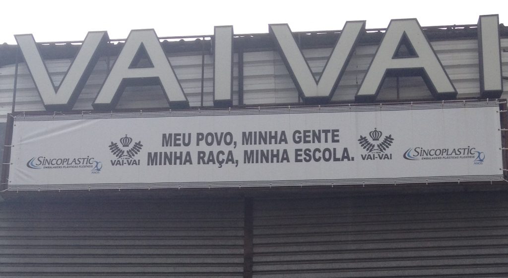 Fachada da Vai-Vai, na Bela Vista, região central da cidade de São Paulo.