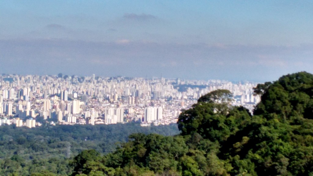 São Paulo vista da Serra da Cantareira
