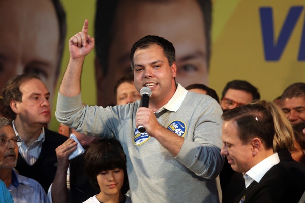 Bruno Covas durante a campanha. Foto: JF Diório/Estadão