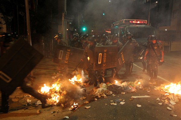 Ato contra a tarifa em 2013. Foto: tiago Queiroz/Estadão